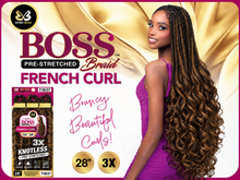 Load image into Gallery viewer, BOSS BRAID PF FRENCH CURL 28 3X
