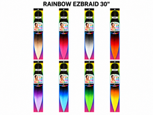 Load image into Gallery viewer, EZ Braid Feathered Rainbow 30"
