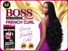 Load image into Gallery viewer, BOSS BRAID PF FRENCH CURL 28 3X