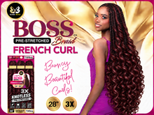 Load image into Gallery viewer, BOSS BRAID PF FRENCH CURL 28 3X