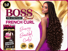 Load image into Gallery viewer, BOSS BRAID PF FRENCH CURL 28 3X