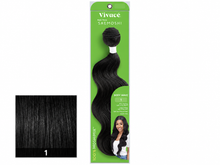 Load image into Gallery viewer, Saemoshi Body Wave green package, color 1, matching lower-left color swatch