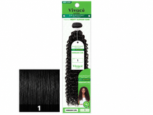 Load image into Gallery viewer, Saemoshi Hawaiian Curl green package, color 1, matching lower-left color swatch