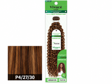 Load image into Gallery viewer, Saemoshi Hawaiian Curl green package, color P4/27/30, matching lower-left color swatch