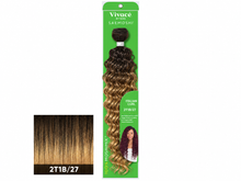 Load image into Gallery viewer, Saemoshi Italian Curl green package, color 2T1B/27, matching lower-left color swatch