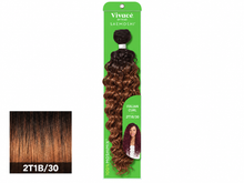 Load image into Gallery viewer, Saemoshi Italian Curl green package, color 2T1B/30, matching lower-left color swatch