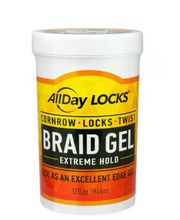 Load image into Gallery viewer, All Day Locks Braid Gel 32 oz