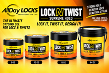 Load image into Gallery viewer, All Day Locks Lock N Twist Supreme Hold - all sizes