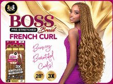 Load image into Gallery viewer, BOSS BRAID PF FRENCH CURL 28 3X