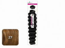 Load image into Gallery viewer, Organique Ocean Deep Wave 24 inch — 27 labeled color swatch with packaged style reference