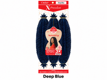 Load image into Gallery viewer, Outre Twisted Up 3X Springy Afro Twist 16 inch color Deep Blue