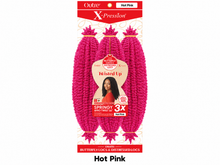 Load image into Gallery viewer, Outre Twisted Up 3X Springy Afro Twist 16 inch color Hot Pink