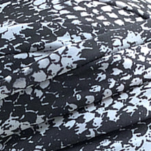 Load image into Gallery viewer, EVOLVE SILKY TURBAN, SILVER ANIMAL PRINT