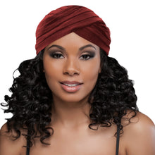 Load image into Gallery viewer, EVOLVE® SILKY TURBAN, WINE