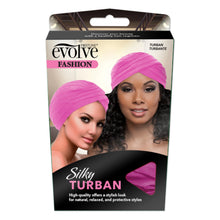 Load image into Gallery viewer, EVOLVE SILKY TURBAN, FUCHSIA