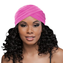 Load image into Gallery viewer, EVOLVE SILKY TURBAN, FUCHSIA