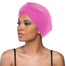 Load image into Gallery viewer, EVOLVE SILKY TURBAN, FUCHSIA