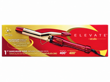 Load image into Gallery viewer, Andis Elevate Nano Silver Gold Infused Curling Iron
