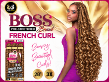 Load image into Gallery viewer, BOSS BRAID PF FRENCH CURL 28 3X
