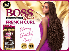 Load image into Gallery viewer, BOSS BRAID PF FRENCH CURL 28 3X
