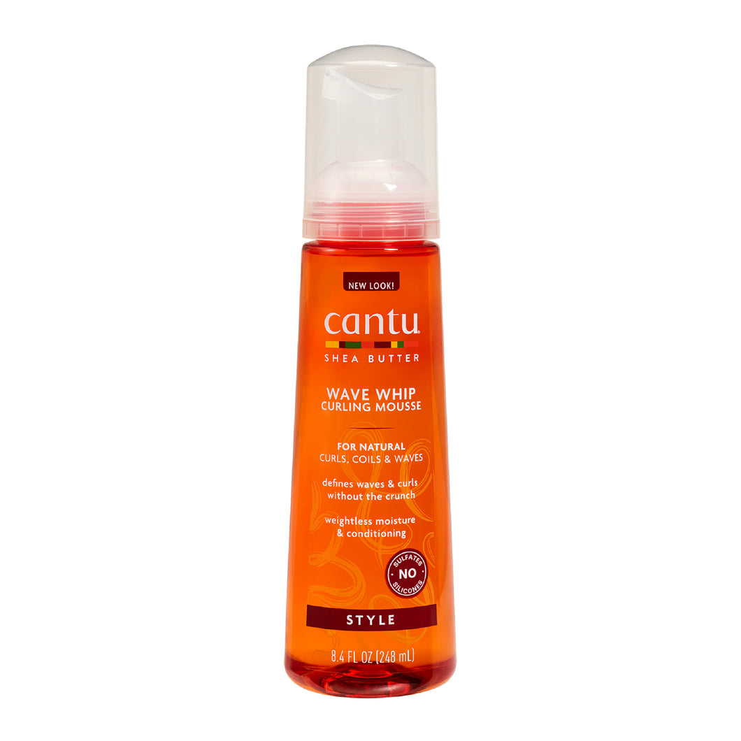 CANTU S/B-NATURAL WAVE WHIP CURLING MOUSSE(07570-4PK)(015707                                                                  6