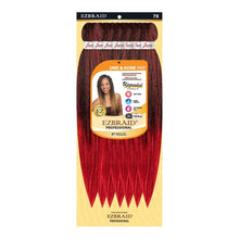 Load image into Gallery viewer, EZ Braid Spectra 7X 26 inch packaged braiding hair — T1B/Red
