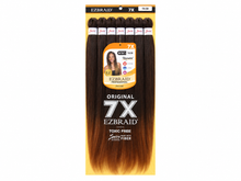 Load image into Gallery viewer, EZ Braid Spectra 7X 26 inch T4/30 brown to auburn packaged hair
