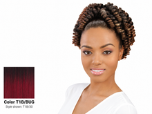 Load image into Gallery viewer, FHP-391 color T1B/BUG – hairstyle with bottom-left color swatch
