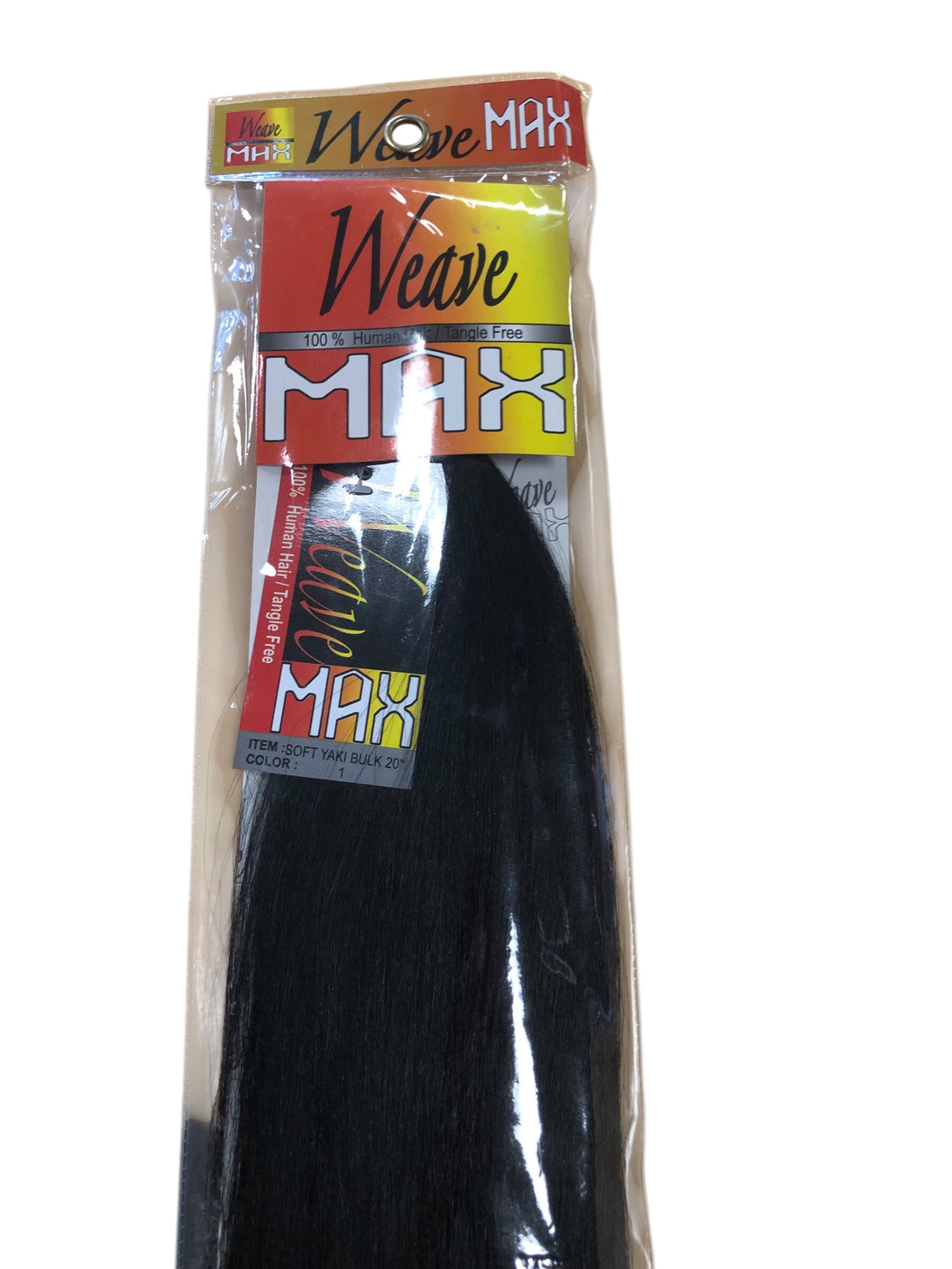 Weave Max Human Hair Bulk 1 Yaki Straight