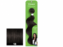 Load image into Gallery viewer, Saemoshi Body Wave green package, color 1B, matching lower-left color swatch
