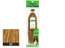 Load image into Gallery viewer, Saemoshi Hawaiian Curl green package, color 27, matching lower-left color swatch
