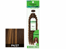 Load image into Gallery viewer, Saemoshi Hawaiian Curl green package, color P4/27, matching lower-left color swatch
