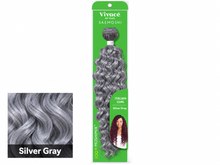 Load image into Gallery viewer, Saemoshi Italian Curl green package, color Silver Gray, matching lower-left color swatch

