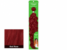 Load image into Gallery viewer, Saemoshi Mermaid Wave green package, color Red Rose, matching lower-left color swatch
