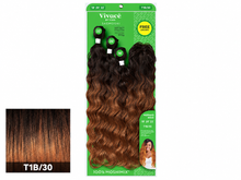 Load image into Gallery viewer, Saemoshi Mermaid Wave 18/20/22 multi pack green package, color T1B/30, matching lower-left color swatch
