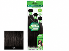 Load image into Gallery viewer, Saemoshi Natural Yaki 3pc green package, color 1B, matching lower-left color swatch
