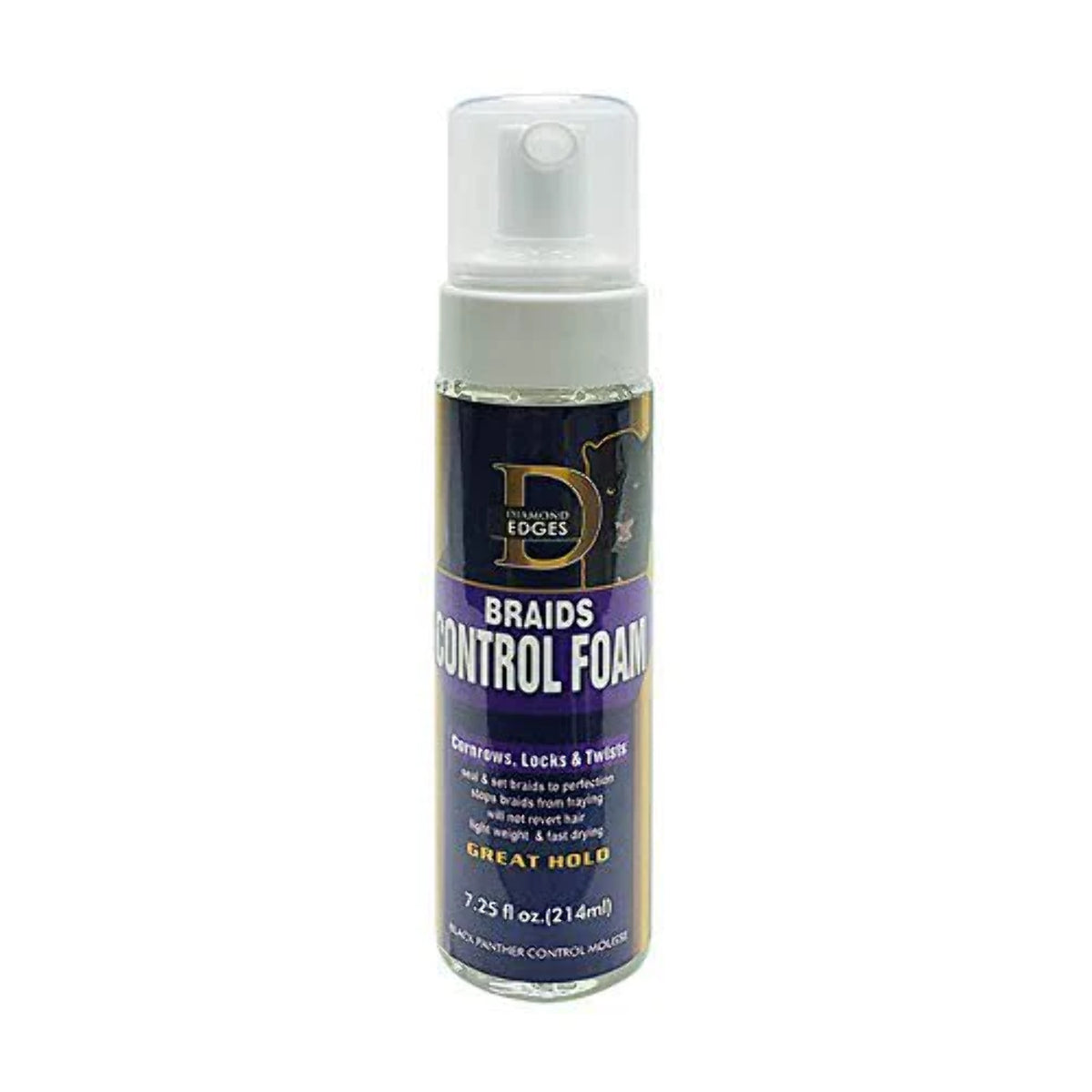 Black Panther Strong Braid Control Mousse – WrightWay Beaut