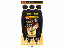 Load image into Gallery viewer, Amore Mio Spetra 5X Kids Stretch Braid 16 inch color 1B

