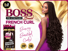 Load image into Gallery viewer, BOSS BRAID PF FRENCH CURL 28 3X

