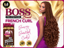 Load image into Gallery viewer, BOSS BRAID PF FRENCH CURL 28 3X
