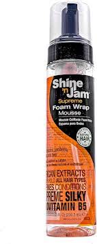 AMPRO Shine-n-Jam Supreme Hold Foam Wrap Mousse – WrightWay