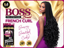 Load image into Gallery viewer, BOSS BRAID PF FRENCH CURL 28 3X
