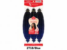 Load image into Gallery viewer, Outre Twisted Up 3X Springy Afro Twist 16 inch color 2T1B/Blue
