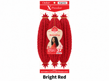 Load image into Gallery viewer, Outre Twisted Up 3X Springy Afro Twist 16 inch color Bright Red
