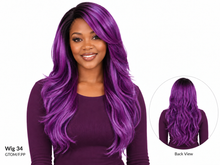 Load image into Gallery viewer, Wig 34 — GTOM/F.PP — front and back views
