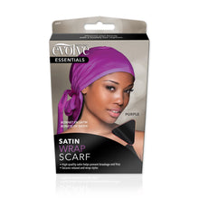 Load image into Gallery viewer, EVOLVE SATIN WRAP CAP, PURPLE
