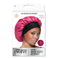 Load image into Gallery viewer, EVOLVE LUXE SATIN WIDE EDGE BONNET FUCHSIA                                 6

