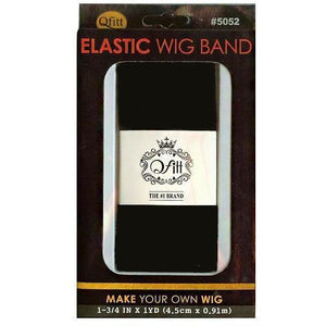 M&M Stocking Wig Cap Wide Band Black
